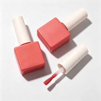 Flacons carrés en verre vides pour vernis à ongles UV de 10 ml, 15 ml, 20 ml avec bouchon et pinceau – Fabrication d'emballages pour vernis UV