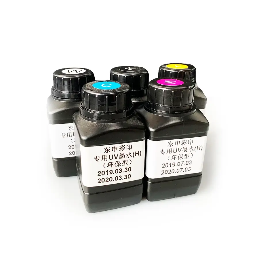 DOMSEM 250ML 1 Bottles /lot UV Ink For Epson 1390 L800 1400 1410 1430 1500W R280 R290 R330 L1800 L805 A4 A3 UV Flatbed Printer