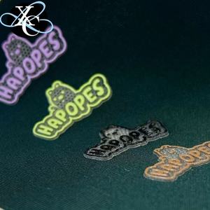 Quần áo túi giày & mũ-chịu nước & có thể giặt được của tùy chỉnh thêu PVC 3D logo nhãn hiệu - Product Image 1