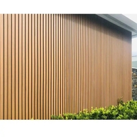 Vente Flash : Revêtement Mural Extérieur Moderne en WPC, Écologique, Thermocuit, Étanche, Effet Bois 3D, Installation Facile