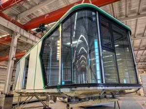 Serre en panneaux sandwich respirants et épais de 9,5 m pour usage domestique - Product Image 3