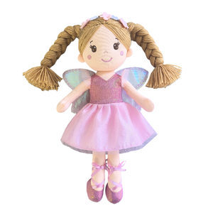 Fantezi Serisi Yumuşak Peluş Peri Bebek Diş Perisi Sevimli Kız Dolması Oyuncak Pembe Prenses Melek Saf Hediye Oyuncak 35cm - Product Image 2