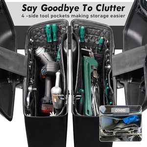 NiceCNC moto Hard Saddlebag fodere inserti borsa <span class=keywords><strong>per</strong></span> <span class=keywords><strong>Harley</strong></span> <span class=keywords><strong>Davidson</strong></span> Touring 2014-2020 2021 - Product Image 3