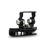Supports de montage universels pour phares LED de 3 pouces, adaptateur de phare antibrouillard en acier robuste pour camion tout-terrain, SUV, ATV, UTV, noir, 2 pièces/ensemble