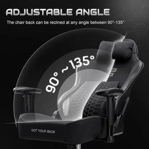 <span class=keywords><strong>CA</strong></span> Gaming-Stuhl Maßgefertigt Alibaba Gaming-Stuhl 2024 Hochwertiger Schwarzer Gaming-Stuhl aus Alcantara mit Integrierter Lendenwirbelstütze - Product Image 6