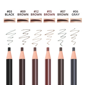 Lápiz de cejas resistente al agua, pintura Natural de larga duración, negro, marrón, café, Microblading, maquillaje permanente para cejas - Product Image 3