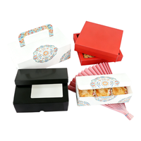 Boîte d'emballage personnalisée pour biscuits, boîte en carton avec impression couleur personnalisée, matériau personnalisé pour biscuits