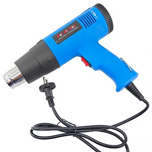 Souffleur d'air chaud 220V C0996 2000W, <span class=keywords><strong>pistolet</strong></span> <span class=keywords><strong>thermique</strong></span> pour film rétractable, étiquettes, bandes et emballages - Product Image 2