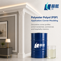 Polyol de polyester PSP de qualité supérieure pour les moulures décoratives d'angle en polyuréthane léger