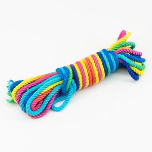 Imbracatura per Bondage in Bambù per Adulti, Corda Arcobaleno da 8m per Shibari, Giocattoli per Giochi Erotici BDSM - Product Image 6