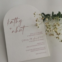 Carte d'invitation de mariage de luxe 2023/carte RSVP imprimé feuille d'or à lettres
