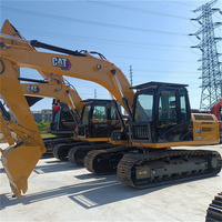 Excavatrice CAT315D2GC de 15 tonnes utilisée pour les travaux de terrassement, moteur turbo ACERT, pompe puissante, forte puissance de creusement, machine de construction stable