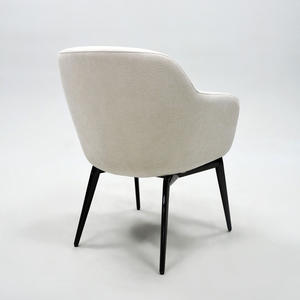 Fauteuil de salon en cuir moderne et minimaliste de luxe léger, chaise de loisirs individuelle pour restaurants, salons, chambres, hôtels, balcons - Product Image 2