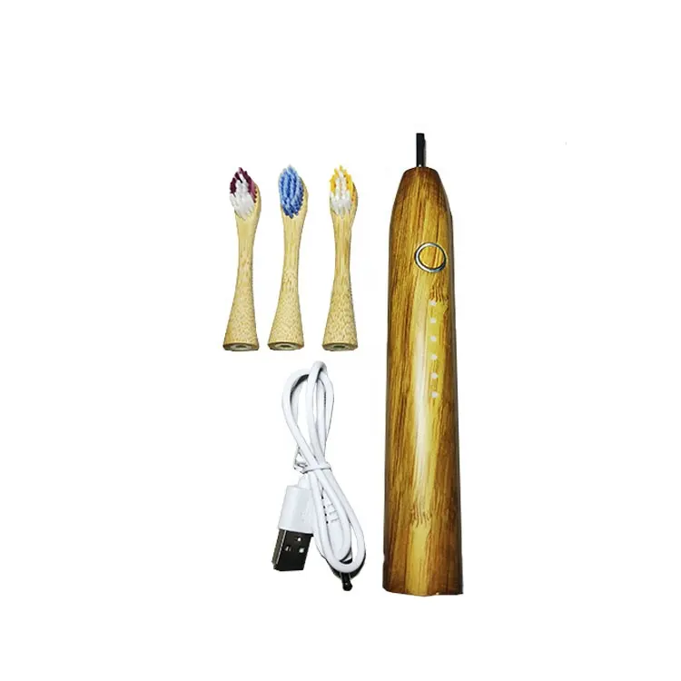 Environmental New Usb Rechargeable Biodegradable Replaceable Oral B Bamboo Toothbrush Electrical