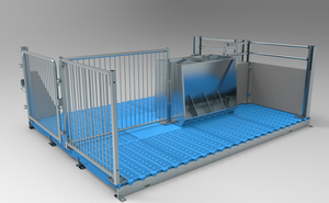 Nuevo Equipo Profesional para Granjas Porcinas con Comedero y Corral de Acero Galvanizado, Jaula de Destete para Lechones, Alta Productividad - Product Image 1