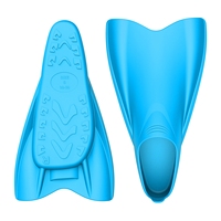 Palmes courtes de plongée en silicone, à Logo personnalisé, réglable pour la natation, en apnée, pour la pêche