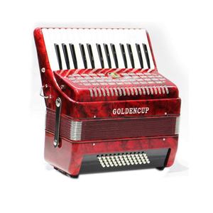 Accordéon SEASOUND OEM Chromatic 30 touches 48 basses noir en celluloïd, instrument de musique, accordéon JP3048A - Product Image 4