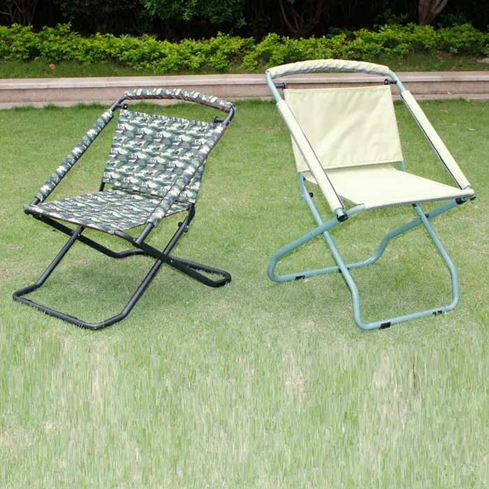 Camping Folding Chair Adjustable in 3 Positions Two Heights Changeable Camping Chair
