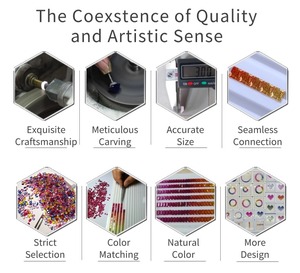 Đá quý Sapphire nhiều màu sắc, cắt Princess, kích thước 4x6mm, dùng làm đồ trang sức, vòng cổ và vòng tay, bán buôn - Product Image 6