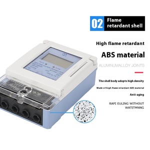 DDSY Medidor de energía <span class=keywords><strong>prepago</strong></span> monofásico <span class=keywords><strong>Tarjeta</strong></span> IC Pantalla LCD de dos cables 1,0 Precisión Uso residencial - Product Image 6