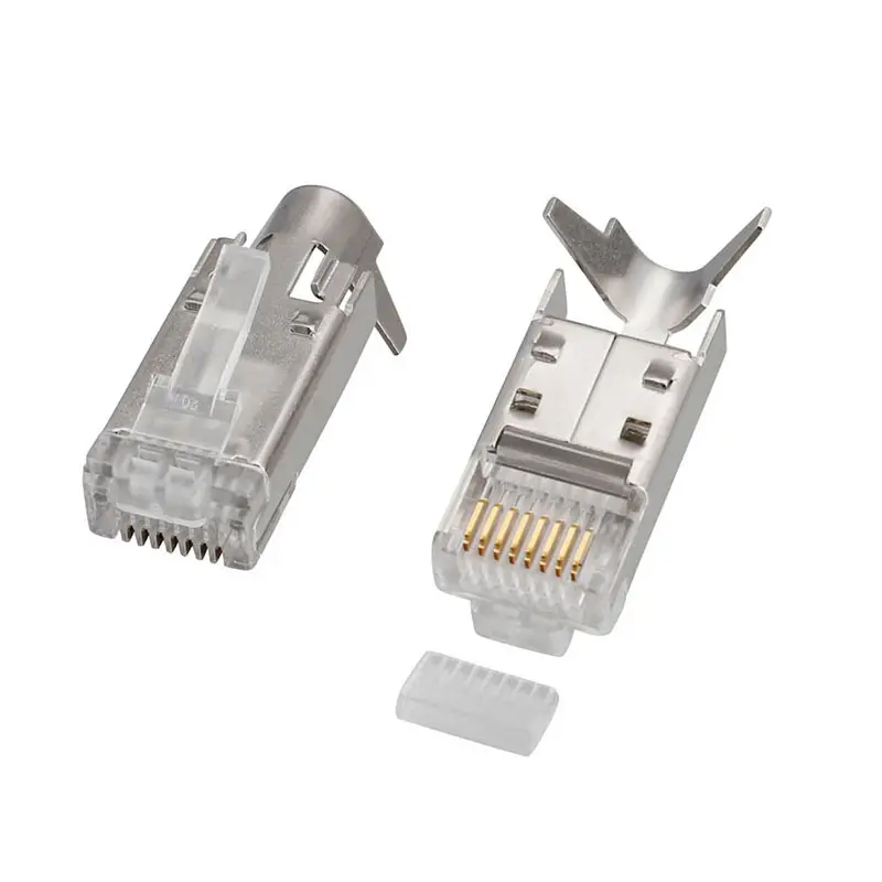 German type rj45 crystal head rj45 8 pin Male female connector network cable connector 8P8C rj45 plug