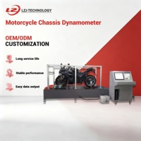 Banc d'essai de dynamométrie de châssis de moto, simulation routière complète du véhicule, test de durabilité et de performance énergétique pour moto électrique