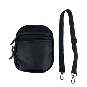 Tactical Shoulder Bag Single Layer <b>Webbing</b> <b>Strap</b> Interior Zipper Pocket Unisex Men's Bag Leisure Travel Spring 2025 - Product Image 5