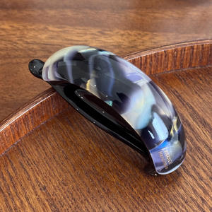 Pince à cheveux pour femmes à l'acide acétique Étiquette dorée de tempérament simple coréen - Product Image 5