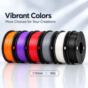 Filamento PETG para Impresora 3D, 1.75mm, 1KG, Alta Resistencia a Impactos, Resistente a Rayos UV, Menos Deformación, Transparente, Multicolor, para Impresión 3D - Product Image 2