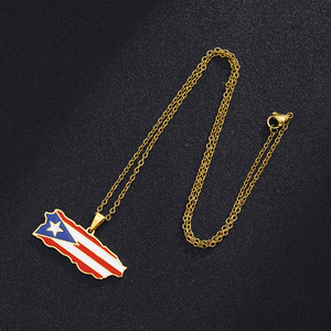 Cadena <span class=keywords><strong>de</strong></span> collar <span class=keywords><strong>de</strong></span> acero inoxidable con colgante <span class=keywords><strong>de</strong></span> mapa <span class=keywords><strong>de</strong></span> <span class=keywords><strong>Puerto</strong></span> <span class=keywords><strong>Rico</strong></span> <span class=keywords><strong>de</strong></span> aceite <span class=keywords><strong>de</strong></span> gota <span class=keywords><strong>de</strong></span> <span class=keywords><strong>oro</strong></span> nuevo <span class=keywords><strong>para</strong></span> <span class=keywords><strong>hombre</strong></span> y mujer - Product Image 4