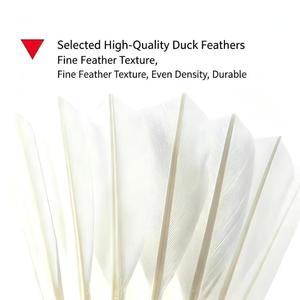 Volants de <span class=keywords><strong>badminton</strong></span> professionnels hybrides en plumes d'oie - Niveau tournoi, légers, haute élasticité, haute durabilité - Product Image 6
