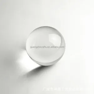 7-150毫米实心透明亚克力球透明聚甲基丙烯酸甲酯实心球