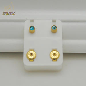 Pendientes Hipoalergénicos de Acero Quirúrgico, Accesorios Estériles para Kit de Perforación - Product Image 3