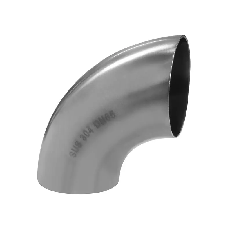 long short radius ss sanitary stainless steel 90 degree ss304 ss316l mirror polishing welded bend elbow