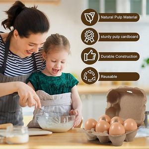 Vendita Diretta dalla Fabbrica: Contenitori per Uova in Carta Personalizzabili con 6/12/20/24 Scomparti, Scatole per Uova in Cartone di Colore Personalizzato, Vendita Calda di Contenitori per Uova per Fattorie - Product Image 5