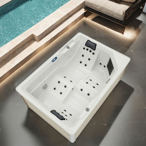 Vasca Idromassaggio da Esterno Autoportante dal Design Moderno, Forma Rettangolare, <span class=keywords><strong>Spa</strong></span> per 2 Persone con 34 Getti, Facile da Montare, Garanzia 3 Anni - Product Image 1