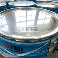 Vernis acrylique polyuréthane haute brillance Yuhong, résistant à la chaleur, à l'humidité et aux pulvérisations de sel, idéal pour les véhicules, les machines-outils et les finitions extérieures.
