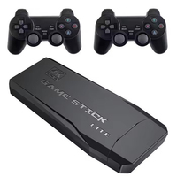 Super Y3 Mini USB Game Stick Console de jeux vidéo 4K avec 3500 jeux classiques intégrés Lecteur rétro Double manette sans fil