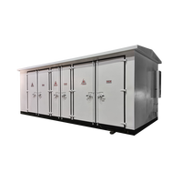 Cabine électrique préfabriquée personnalisée, maison modulaire, sous-station de distribution d'énergie haute et moyenne tension