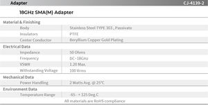 Venta directa de los fabricantes, adaptador Rf económico, fábrica de adaptadores coaxiales de alta calidad - Product Image 3