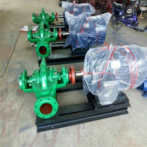 Worm Shell Irrigation Centrifugal <b>Pump</b> 10sh-9 Double <b>Suction</b> Horizontal For Farm Use Metal Construction - Product Image 2