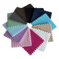 Tapis en peluche antidérapant résistant aux taches tapis de sol en mousse facile d'entretien couleur unie pour la maison pour le salon sommeil assis fabriqué à la machine