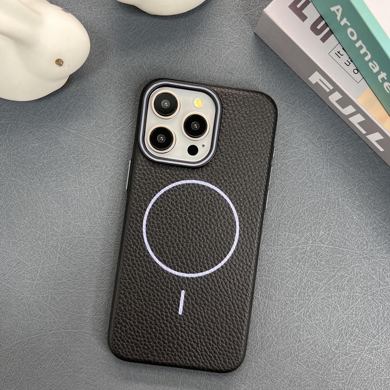 GQ152-เปลือกสีดำและวงกลมสีขาว