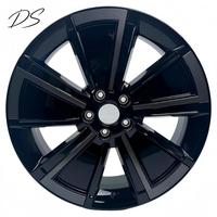 Rines OEM 19X7J de Cinco Radios, Rines de Aleación de Aluminio Negro Brillante 5X108 ET47 para Chery Jaecoo J7 Explore 06, Rines Nuevos