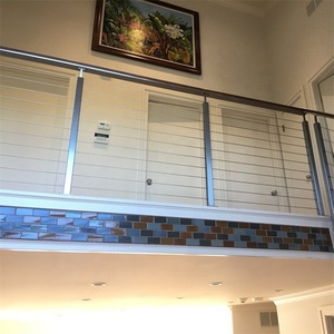 Phong cách cáp lan can hệ thống bespoke dây lan can nhà Máy Giá chống ăn mòn thép không gỉ dễ dàng bài khoảng cách Mall - Product Image 2