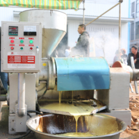 Presse à huile automatique GX YZYX10-6/8/9WK, capacité 187 kg/heure, machine de traitement des graines pour huile de palme, d'arachide, de soja et de tournesol