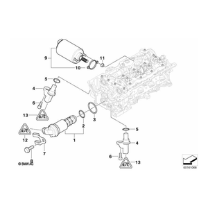 Valvetronic Eksantrik Şaft Aktüatörü Yüksek Kalite 2 Yıl Garantili A2C59515104 12V ile Uyumlu 1/3/5 Serisi X1 OE için - Product Image 6