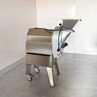 Volautomatische Groente Snijden Banaan Weegbree Chip Snijmachine Gember Shredder Machine