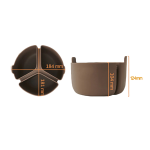 Diviseur en silicone pour cuiseur à riz, <span class=keywords><strong>autocuiseur</strong></span>, friteuse à air, micro-ondes et cuiseur vapeur - Product Image 3