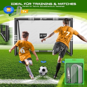 <span class=keywords><strong>But</strong></span> <span class=keywords><strong>de</strong></span> Football pour Jardin Robuste Entraînement En Plein Air Tir Formation Cadre En Acier <span class=keywords><strong>Crochet</strong></span> Accessoires <span class=keywords><strong>De</strong></span> Montage pour Enfants et Adultes - Product Image 6